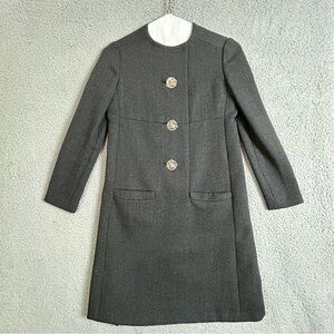 Donald Brooks women’s dark gray dress coat size 8
